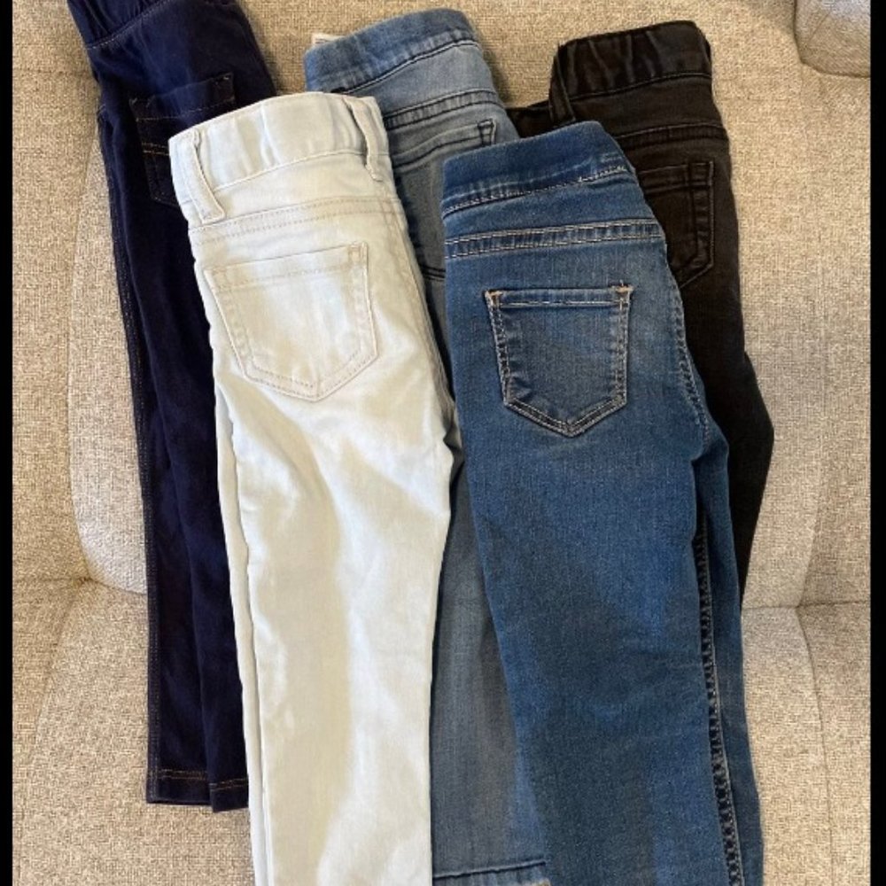 2T Denim Jegging Bundle Jeans - H&M & Cat & Jack
